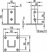 Крепление к потолку SSH горячеоцинкованное
